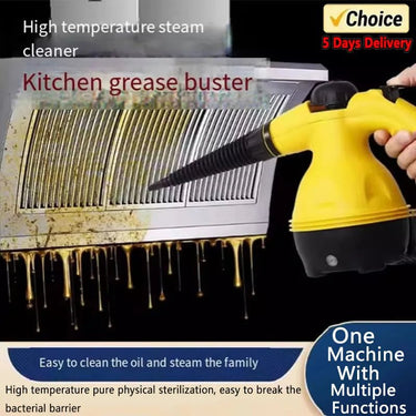 Powerful 1050W Handheld Steam Cleaner – Deep Cleaning Tool - InspiredGrabs.com